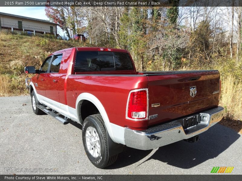 Deep Cherry Red Crystal Pearl / Black 2015 Ram 2500 Laramie Limited Mega Cab 4x4