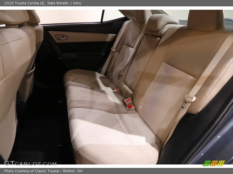 Slate Metallic / Ivory 2016 Toyota Corolla LE