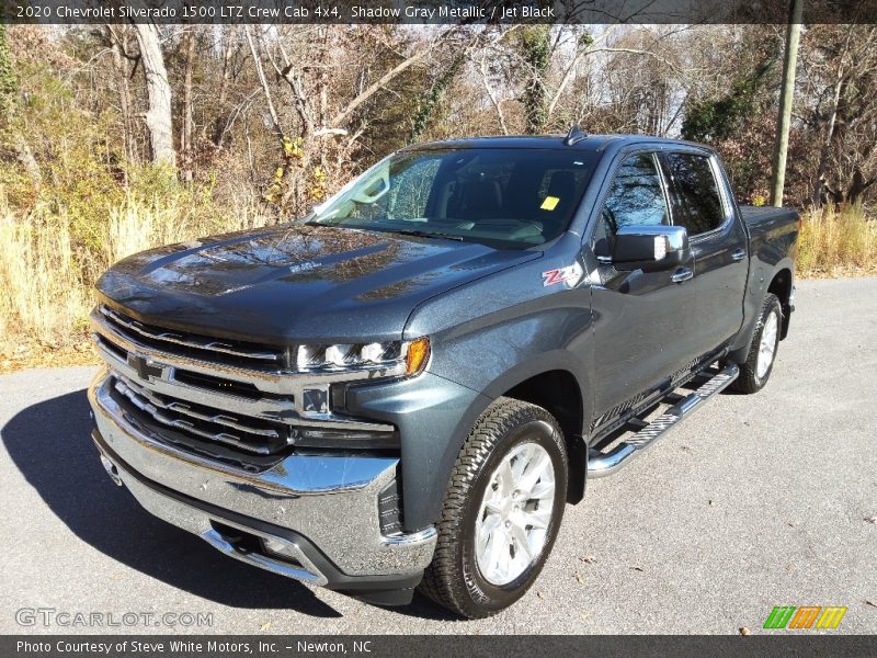 Shadow Gray Metallic / Jet Black 2020 Chevrolet Silverado 1500 LTZ Crew Cab 4x4
