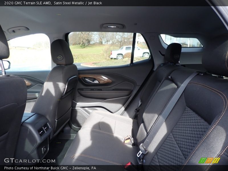 Satin Steel Metallic / Jet Black 2020 GMC Terrain SLE AWD