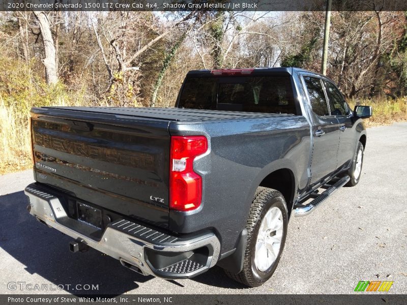 Shadow Gray Metallic / Jet Black 2020 Chevrolet Silverado 1500 LTZ Crew Cab 4x4