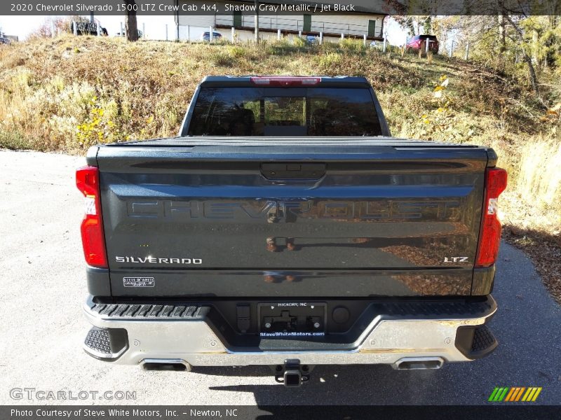 Shadow Gray Metallic / Jet Black 2020 Chevrolet Silverado 1500 LTZ Crew Cab 4x4