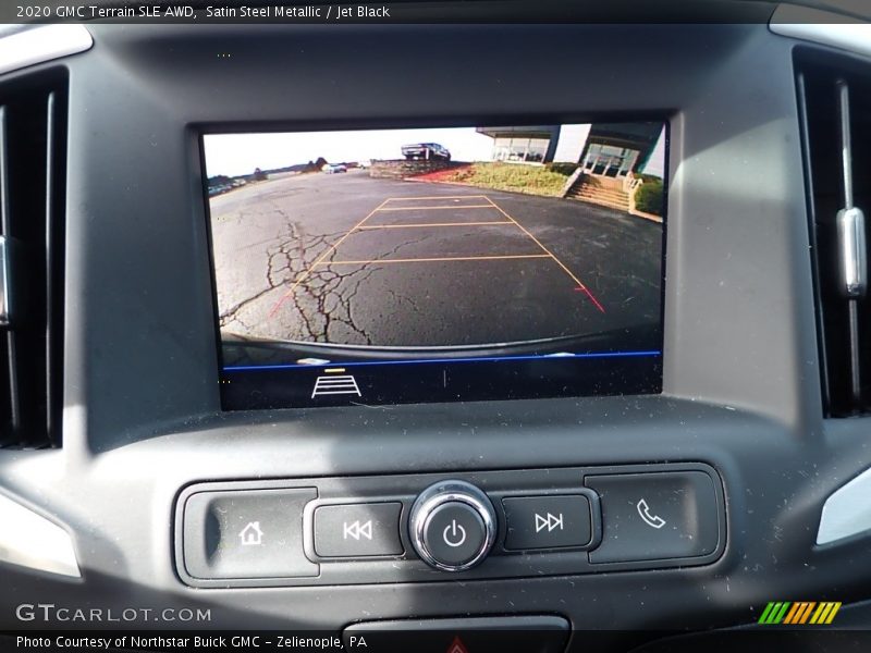 Satin Steel Metallic / Jet Black 2020 GMC Terrain SLE AWD
