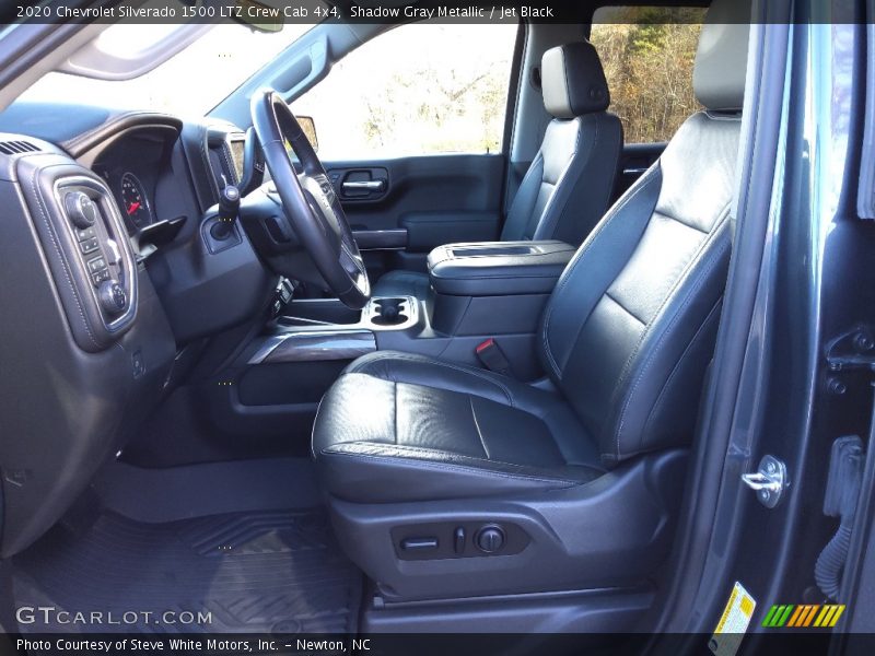 Shadow Gray Metallic / Jet Black 2020 Chevrolet Silverado 1500 LTZ Crew Cab 4x4