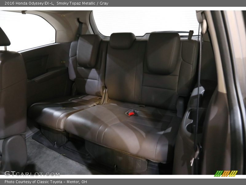 Smoky Topaz Metallic / Gray 2016 Honda Odyssey EX-L