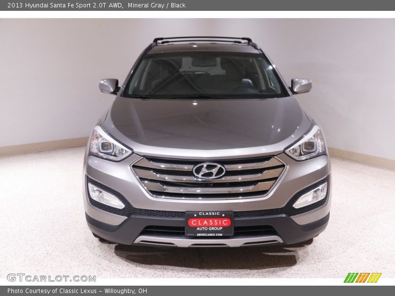 Mineral Gray / Black 2013 Hyundai Santa Fe Sport 2.0T AWD