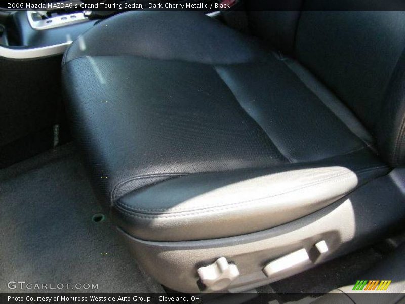 Dark Cherry Metallic / Black 2006 Mazda MAZDA6 s Grand Touring Sedan