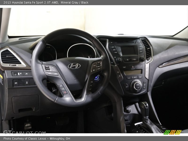 Mineral Gray / Black 2013 Hyundai Santa Fe Sport 2.0T AWD