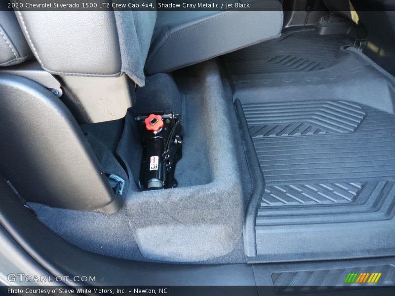 Shadow Gray Metallic / Jet Black 2020 Chevrolet Silverado 1500 LTZ Crew Cab 4x4