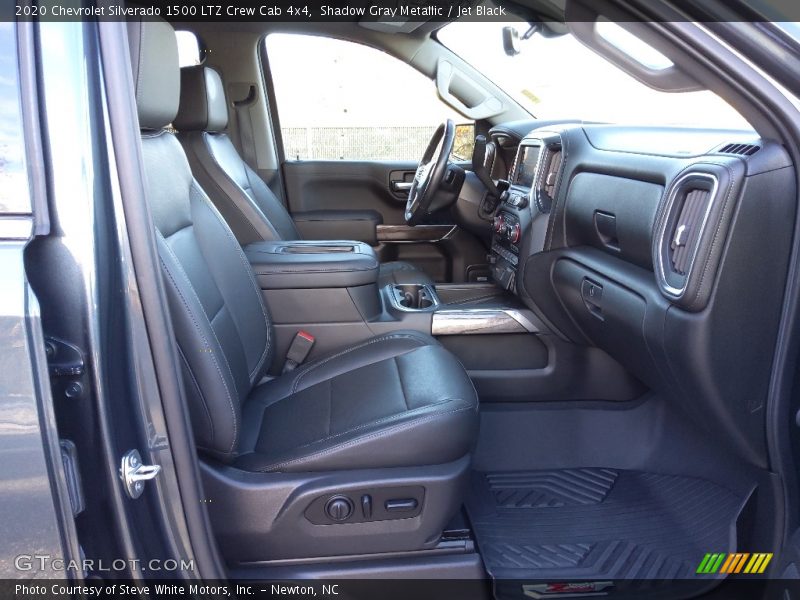 Shadow Gray Metallic / Jet Black 2020 Chevrolet Silverado 1500 LTZ Crew Cab 4x4