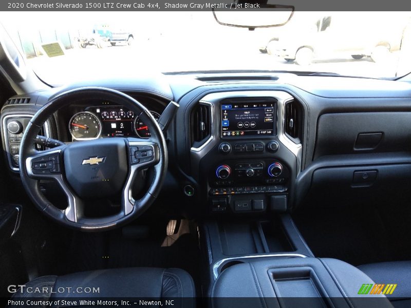 Shadow Gray Metallic / Jet Black 2020 Chevrolet Silverado 1500 LTZ Crew Cab 4x4