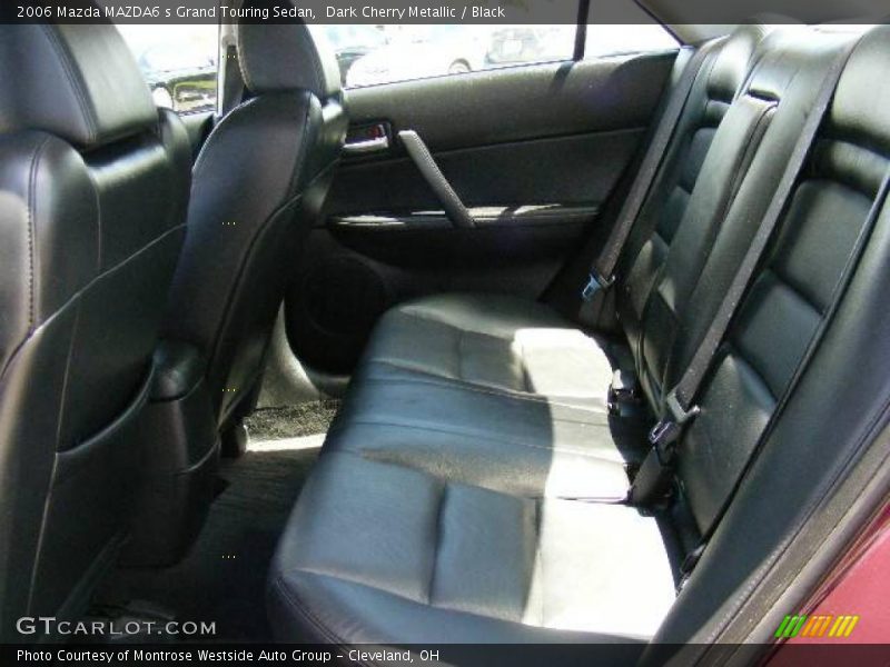 Dark Cherry Metallic / Black 2006 Mazda MAZDA6 s Grand Touring Sedan