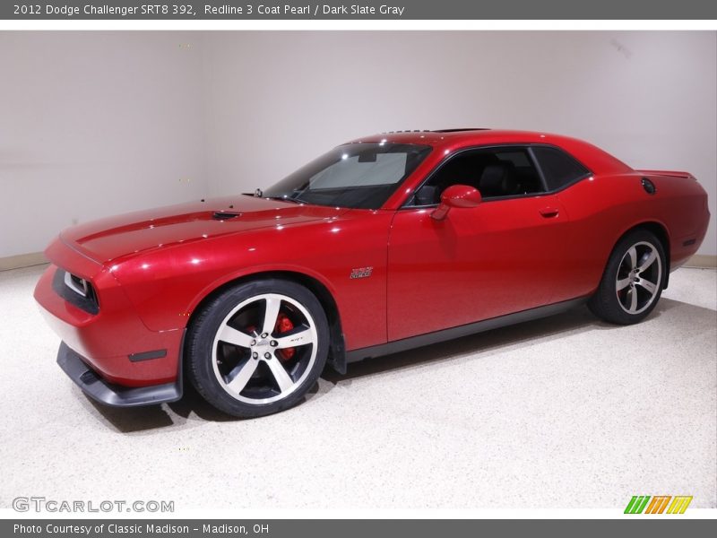 Redline 3 Coat Pearl / Dark Slate Gray 2012 Dodge Challenger SRT8 392