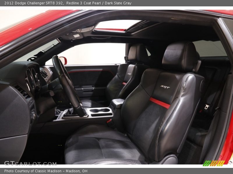 Redline 3 Coat Pearl / Dark Slate Gray 2012 Dodge Challenger SRT8 392