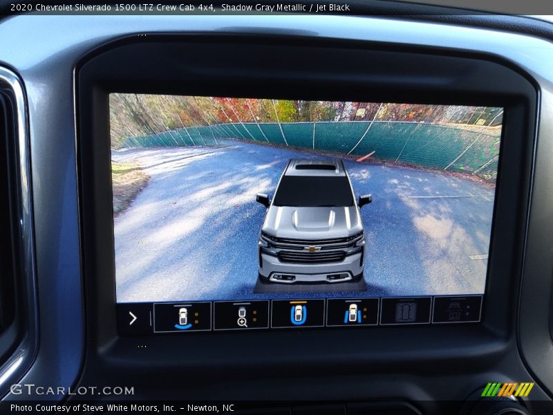 Shadow Gray Metallic / Jet Black 2020 Chevrolet Silverado 1500 LTZ Crew Cab 4x4