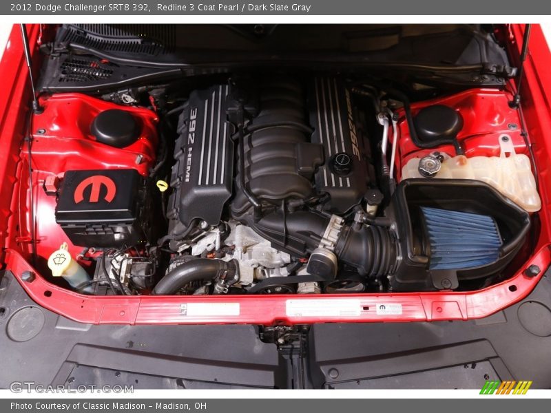 Redline 3 Coat Pearl / Dark Slate Gray 2012 Dodge Challenger SRT8 392