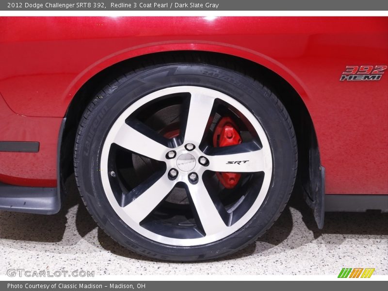 Redline 3 Coat Pearl / Dark Slate Gray 2012 Dodge Challenger SRT8 392