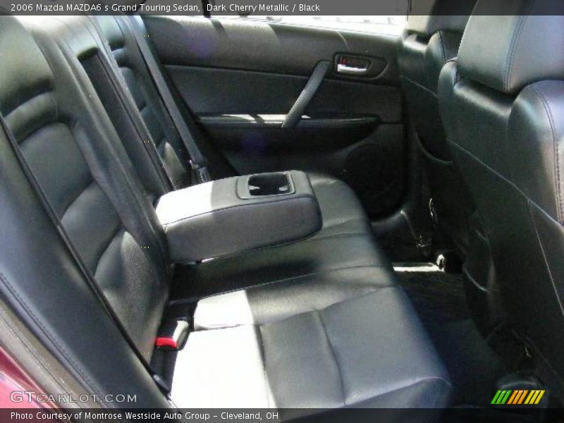 Dark Cherry Metallic / Black 2006 Mazda MAZDA6 s Grand Touring Sedan