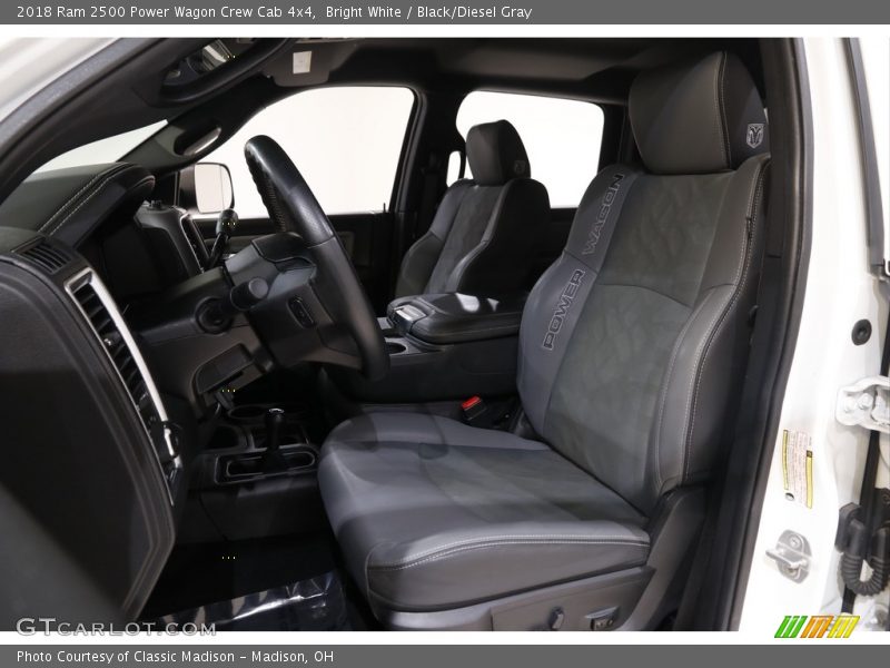 Bright White / Black/Diesel Gray 2018 Ram 2500 Power Wagon Crew Cab 4x4