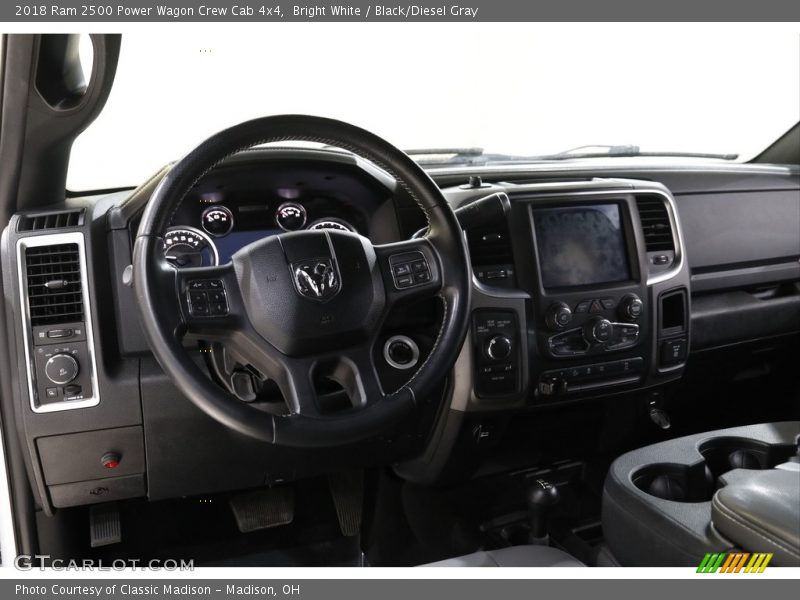 Bright White / Black/Diesel Gray 2018 Ram 2500 Power Wagon Crew Cab 4x4