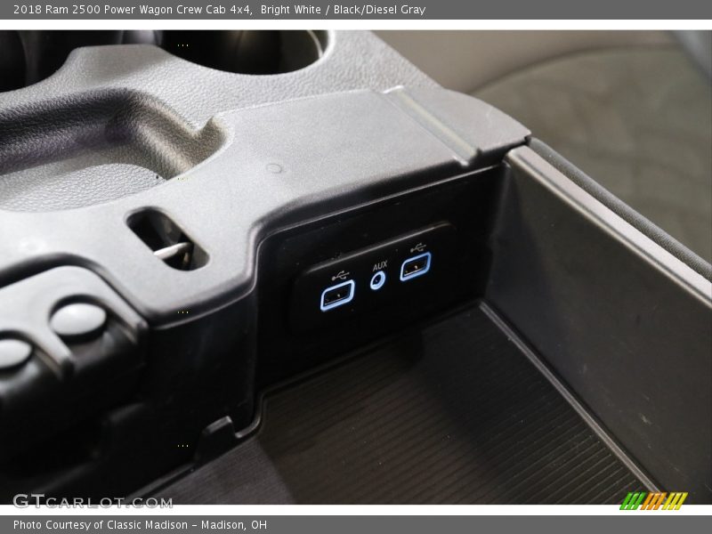 Bright White / Black/Diesel Gray 2018 Ram 2500 Power Wagon Crew Cab 4x4