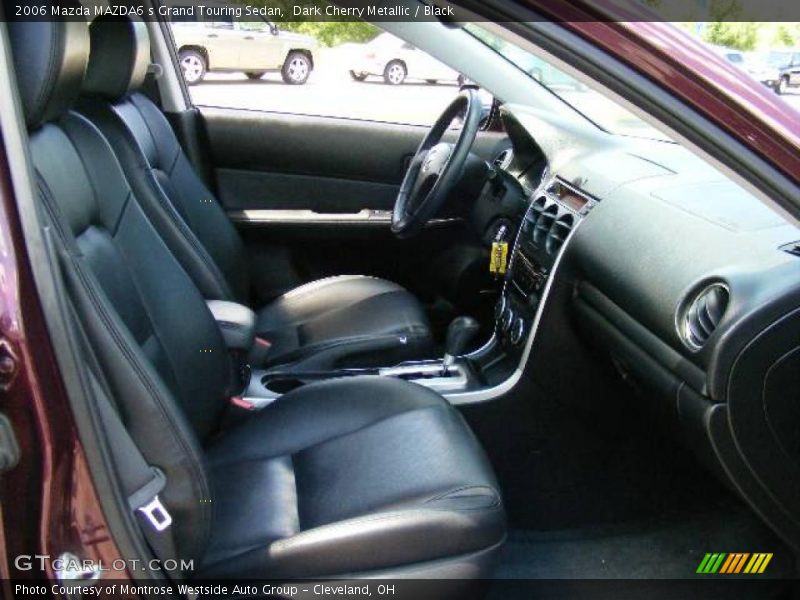 Dark Cherry Metallic / Black 2006 Mazda MAZDA6 s Grand Touring Sedan