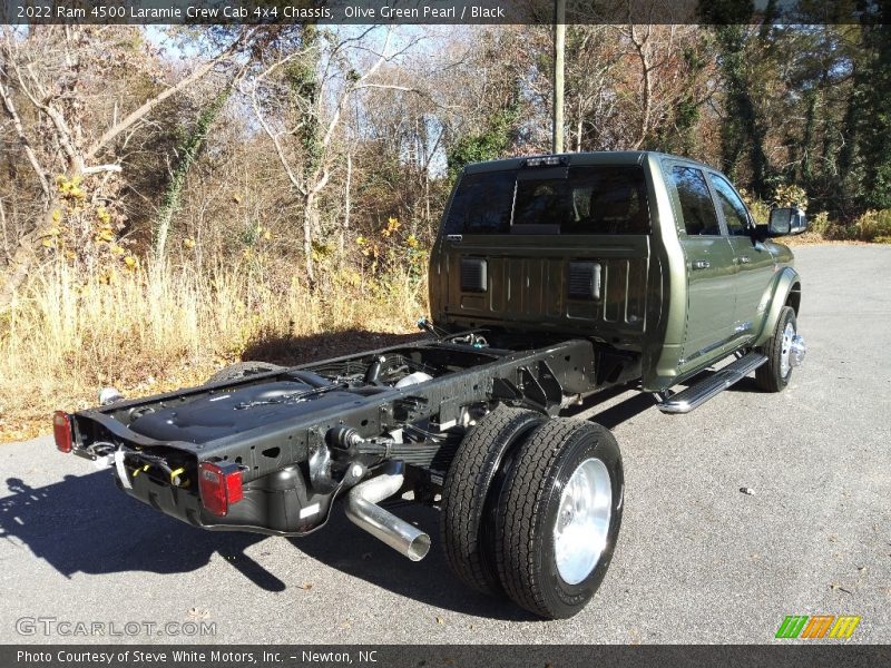 Olive Green Pearl / Black 2022 Ram 4500 Laramie Crew Cab 4x4 Chassis