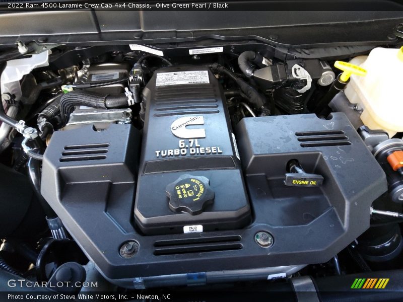  2022 4500 Laramie Crew Cab 4x4 Chassis Engine - 6.7 Liter OHV 24-Valve Cummins Turbo-Diesel inline 6 Cylinder