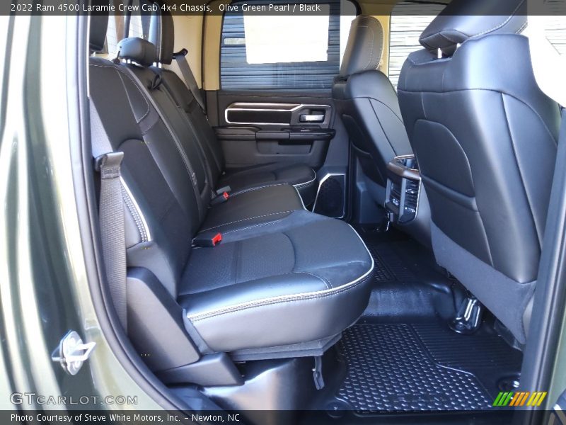 Rear Seat of 2022 4500 Laramie Crew Cab 4x4 Chassis