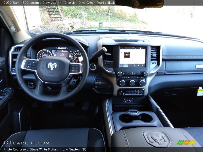 Dashboard of 2022 4500 Laramie Crew Cab 4x4 Chassis