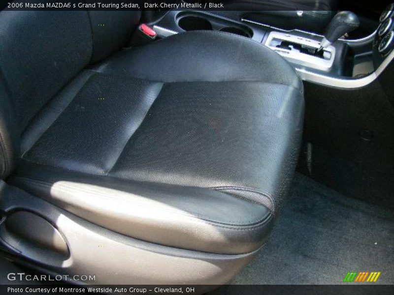 Dark Cherry Metallic / Black 2006 Mazda MAZDA6 s Grand Touring Sedan