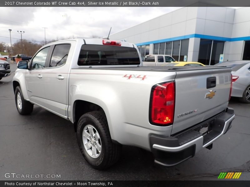 Silver Ice Metallic / Jet Black/­Dark Ash 2017 Chevrolet Colorado WT Crew Cab 4x4