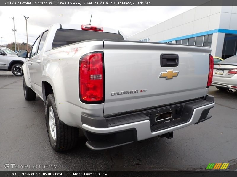 Silver Ice Metallic / Jet Black/­Dark Ash 2017 Chevrolet Colorado WT Crew Cab 4x4