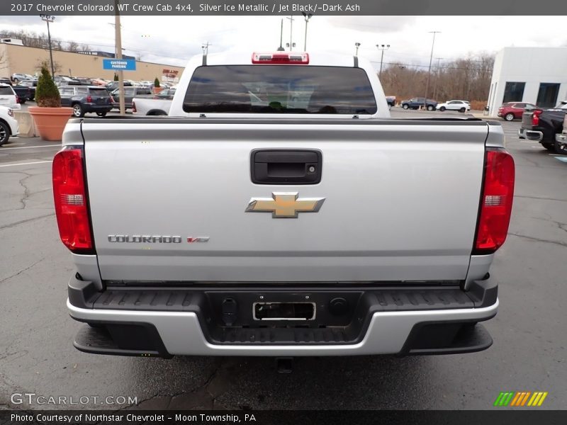 Silver Ice Metallic / Jet Black/­Dark Ash 2017 Chevrolet Colorado WT Crew Cab 4x4