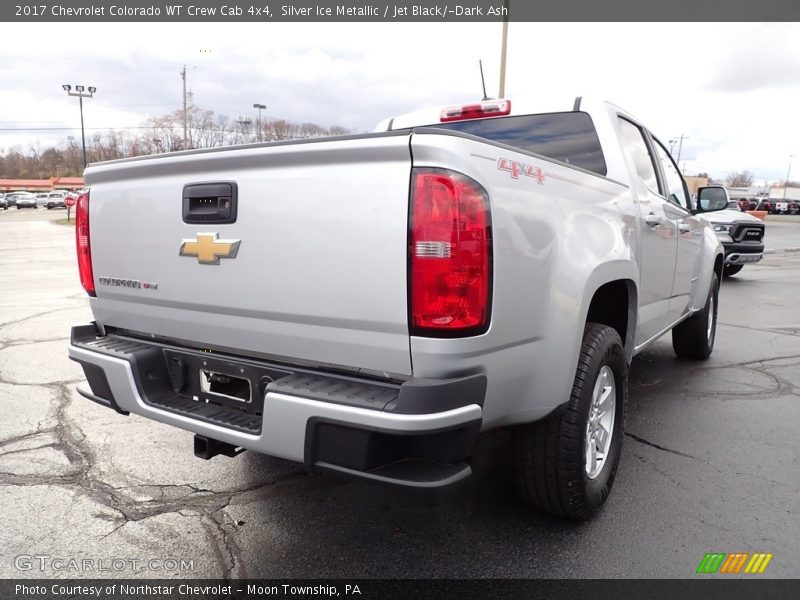 Silver Ice Metallic / Jet Black/­Dark Ash 2017 Chevrolet Colorado WT Crew Cab 4x4