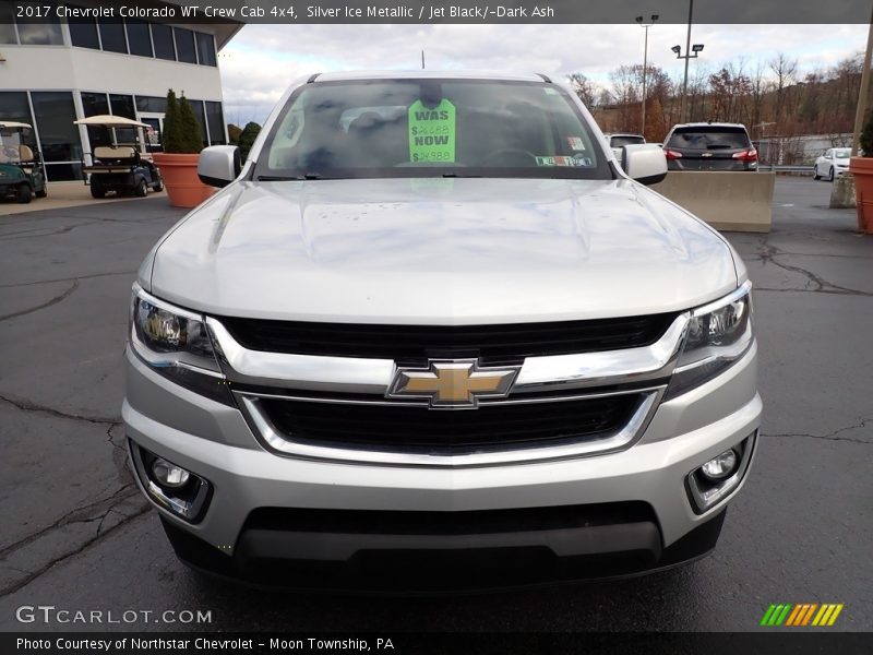 Silver Ice Metallic / Jet Black/­Dark Ash 2017 Chevrolet Colorado WT Crew Cab 4x4