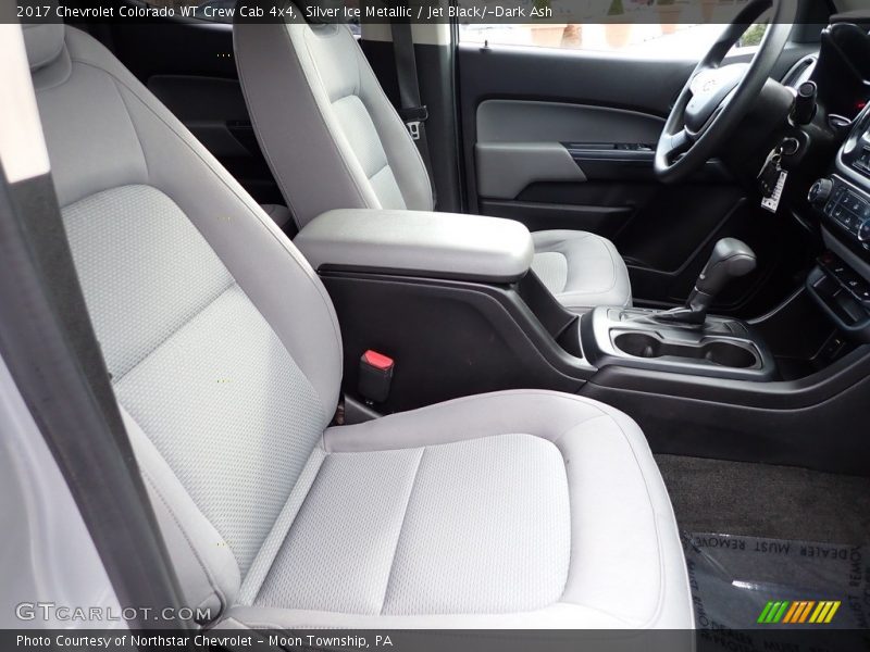 Silver Ice Metallic / Jet Black/­Dark Ash 2017 Chevrolet Colorado WT Crew Cab 4x4