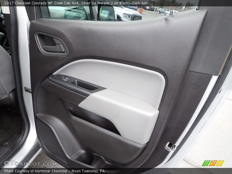 Silver Ice Metallic / Jet Black/­Dark Ash 2017 Chevrolet Colorado WT Crew Cab 4x4