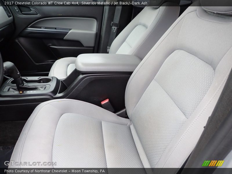 Silver Ice Metallic / Jet Black/­Dark Ash 2017 Chevrolet Colorado WT Crew Cab 4x4
