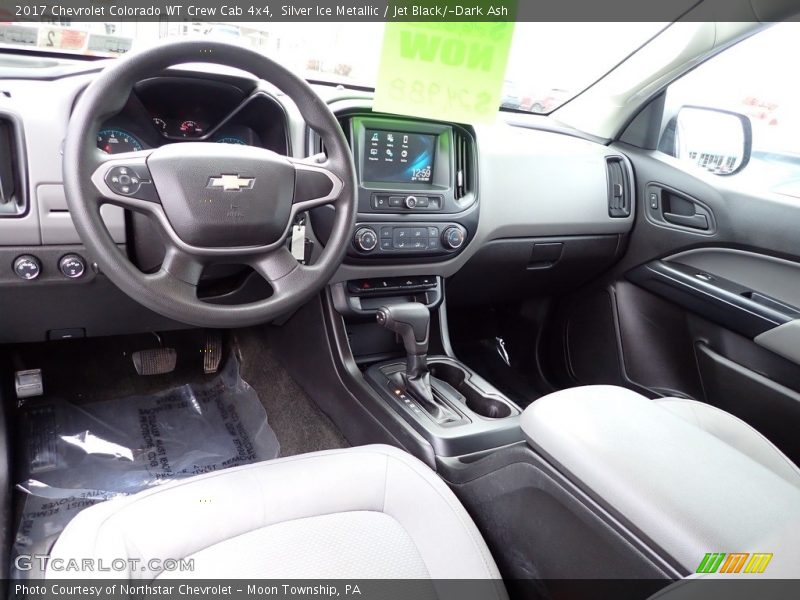 Silver Ice Metallic / Jet Black/­Dark Ash 2017 Chevrolet Colorado WT Crew Cab 4x4