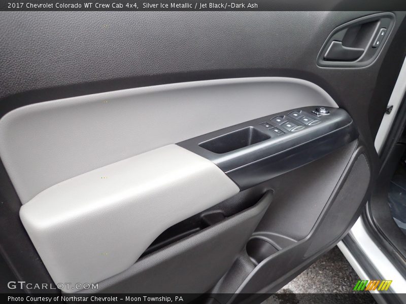 Silver Ice Metallic / Jet Black/­Dark Ash 2017 Chevrolet Colorado WT Crew Cab 4x4