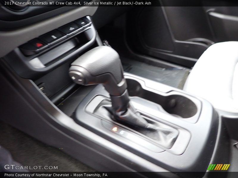Silver Ice Metallic / Jet Black/­Dark Ash 2017 Chevrolet Colorado WT Crew Cab 4x4
