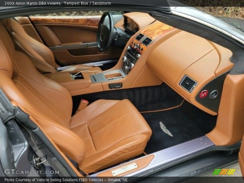  2009 DB9 Volante Sandstorm Interior