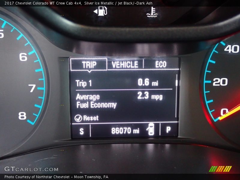 Silver Ice Metallic / Jet Black/­Dark Ash 2017 Chevrolet Colorado WT Crew Cab 4x4