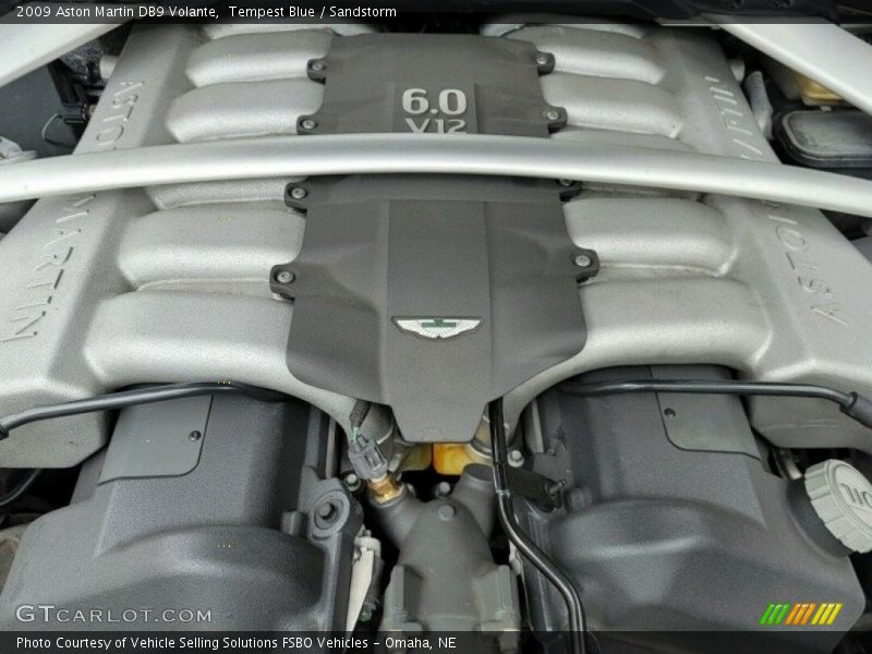 Tempest Blue / Sandstorm 2009 Aston Martin DB9 Volante
