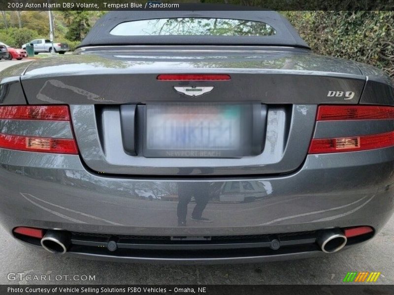 Tempest Blue / Sandstorm 2009 Aston Martin DB9 Volante