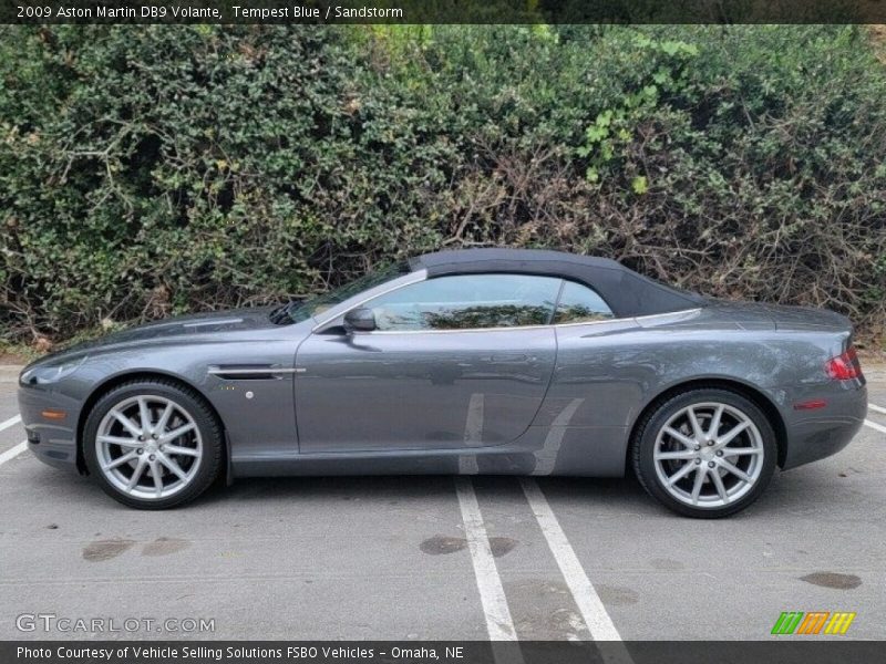  2009 DB9 Volante Tempest Blue