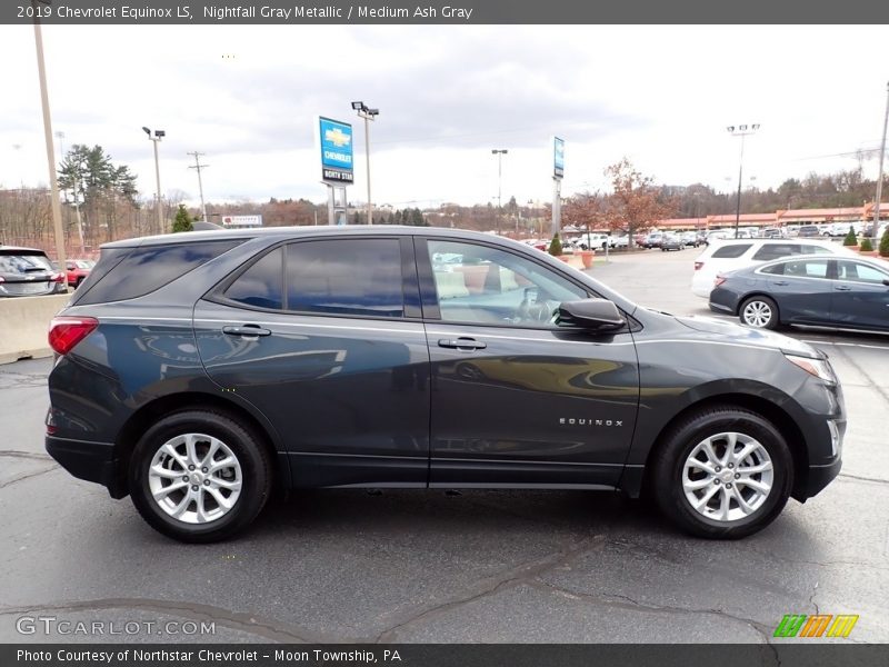 Nightfall Gray Metallic / Medium Ash Gray 2019 Chevrolet Equinox LS