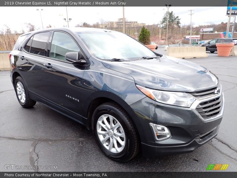 Nightfall Gray Metallic / Medium Ash Gray 2019 Chevrolet Equinox LS