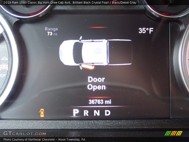 Brilliant Black Crystal Pearl / Black/Diesel Gray 2019 Ram 1500 Classic Big Horn Crew Cab 4x4